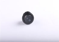 Не- загоренная небольшая черная круглая диэлектрическая прочность перекидного переключателя 2500ВАК/5с