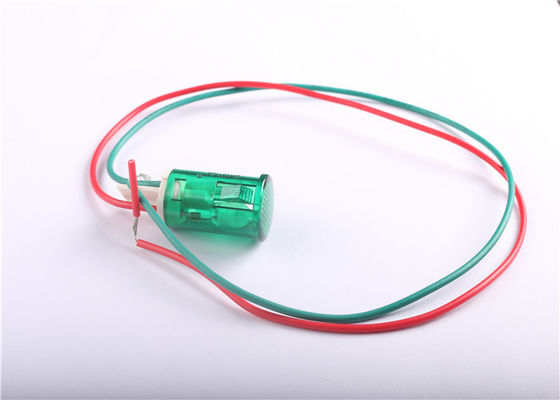 Индикаторные лампы ДК12В АК220В зеленые водоустойчивые, держатель приведенный панели ламп индикатора