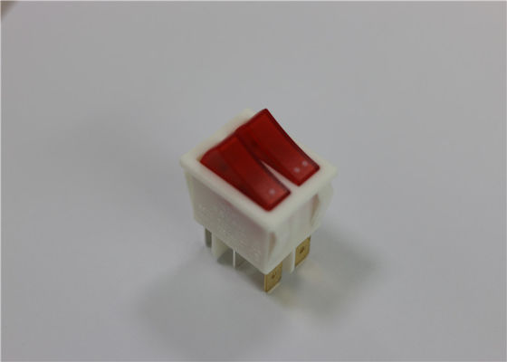 Мини 4/6 перекидных переключателей штырей загоренных красным цветом, делает перекидной переключатель водостойким приведенный